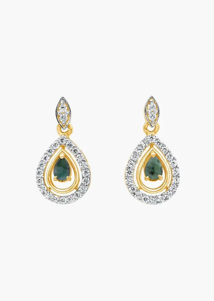 Emerald Teardrop
